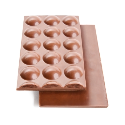 Tablette fourree - noir 76 % - caramel beurre sale tablette 80g