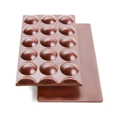Tablette fourree - noir 68% - caramel passion tablette 80g