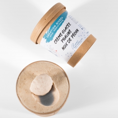 Crème glacée praline noix de pecan