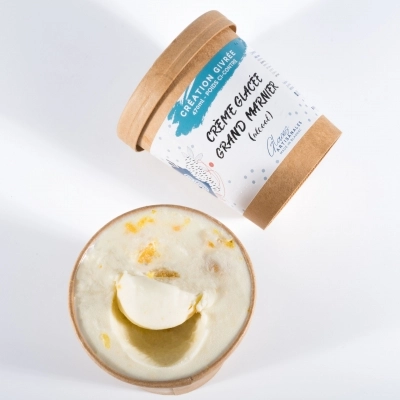 Crème glacée grand marnier
