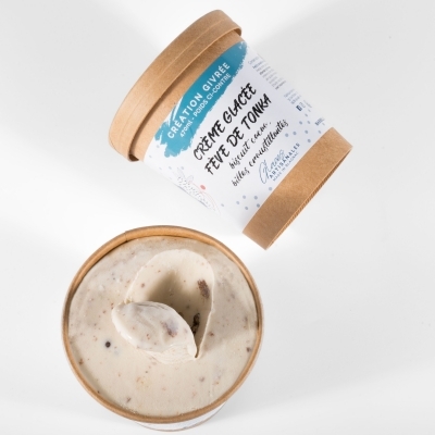 Crème glacée fève de Tonka
