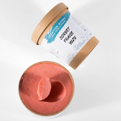 Sorbet fraise yuzu