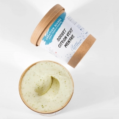 Sorbet citron vert menthe