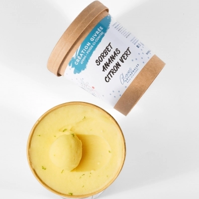Sorbet ananas citron vert