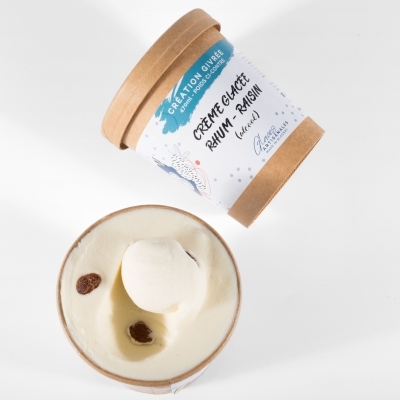 Crème glacée Rhum Raisin 2500 ml